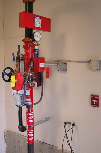 fire sprinkler system